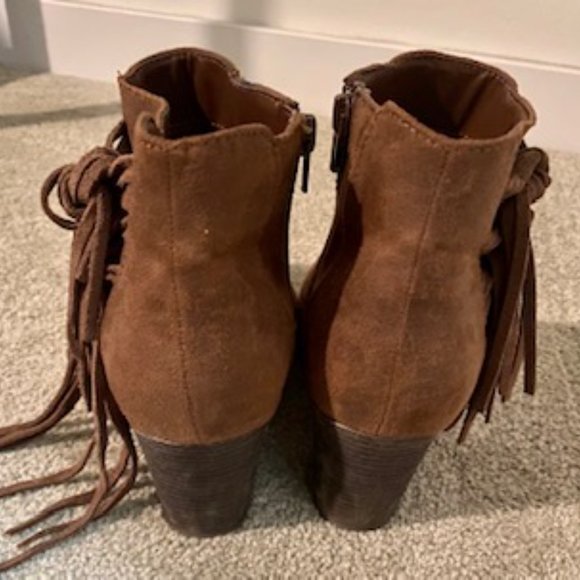 Size 10 Fergie brown boots - never worn! - Picture 7 of 8